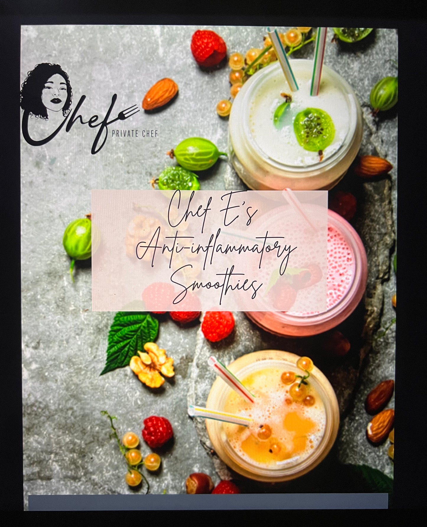 Chef E’s Anti Inflammatory Smoothie Recipes: Treat your tastebuds to these delicious smoothie recipes handcrafted and tested by our very own Chef E! (Digital File)