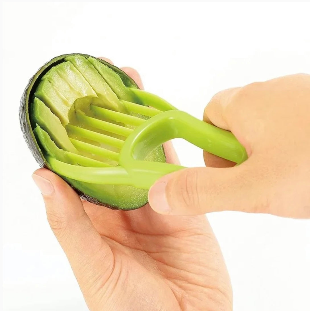 3 In 1 Avocado Slicer And Fruit Peeler Cutter: This 3-in-1 avocado slicer swiftly peels, pits, and cuts avocados in a matter of seconds, making it a valuable tool for both home and restaurant use!