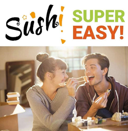 Quick DIY Sushi Roll Mold: It’s compact design is user-friendly, and even suitable for children to utilize to craft sushi as well.