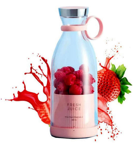 Portable 12 oz Electric Blender Bottle: This innovative personal sized blender bottle is a convenient way to rejuvenate with a quick smoothie from any location!