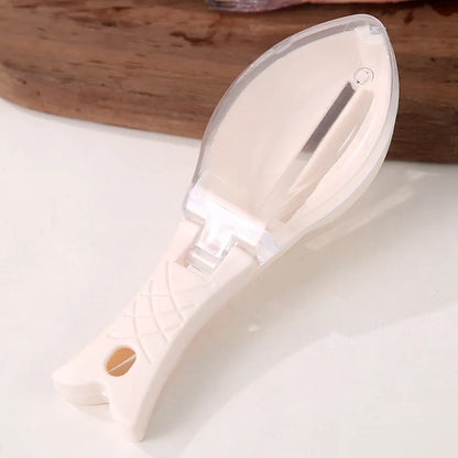 Fish Scale Grater With Scale Catching Cover: This fish scale remover enables you to swiftly and safely remove scales without the hassle and risk of using a knife!